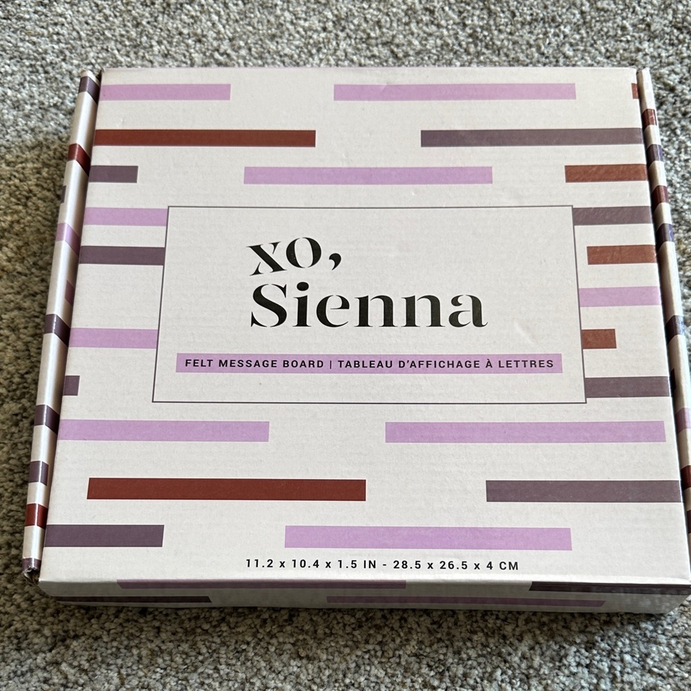 Felt Message Board - Multicolor